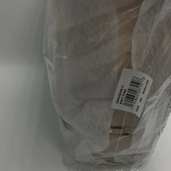 Michael Kors Rhea Zip Medium Size Backpack Soft Pink Leather New Sealed - Picture 8 of 11